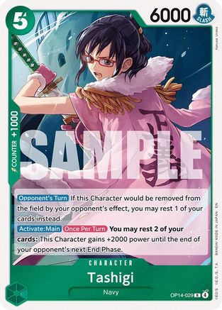 Tashigi - OP14-029 - Rare