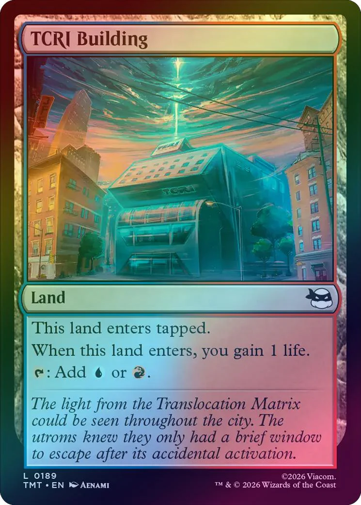 TCRI Building (Foil) (TMT)