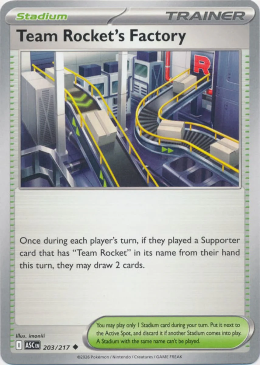 Team Rocket's Factory - 203/217 - Uncommon