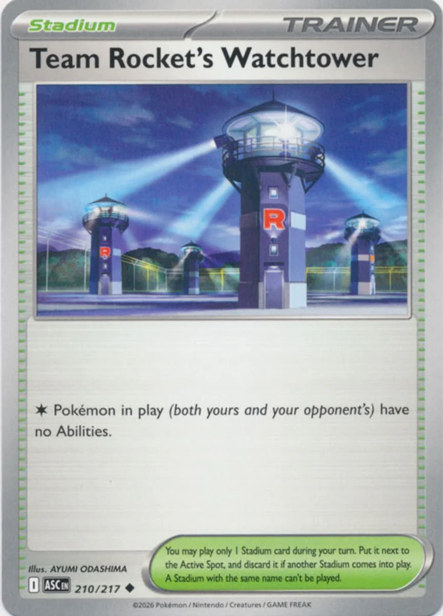 Team Rocket's Watchtower - 210/217 - Uncommon