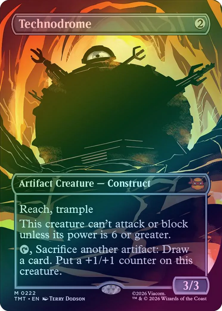 Technodrome - Silhouette Showcase (Foil) (TMT)
