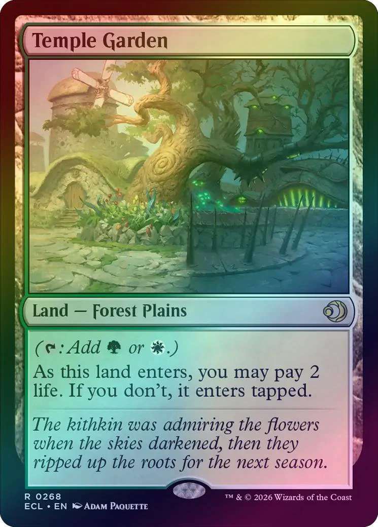 Temple Garden (Foil) (ECL)