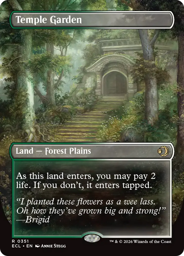 Temple Garden // Temple Garden - Borderless (ECL)