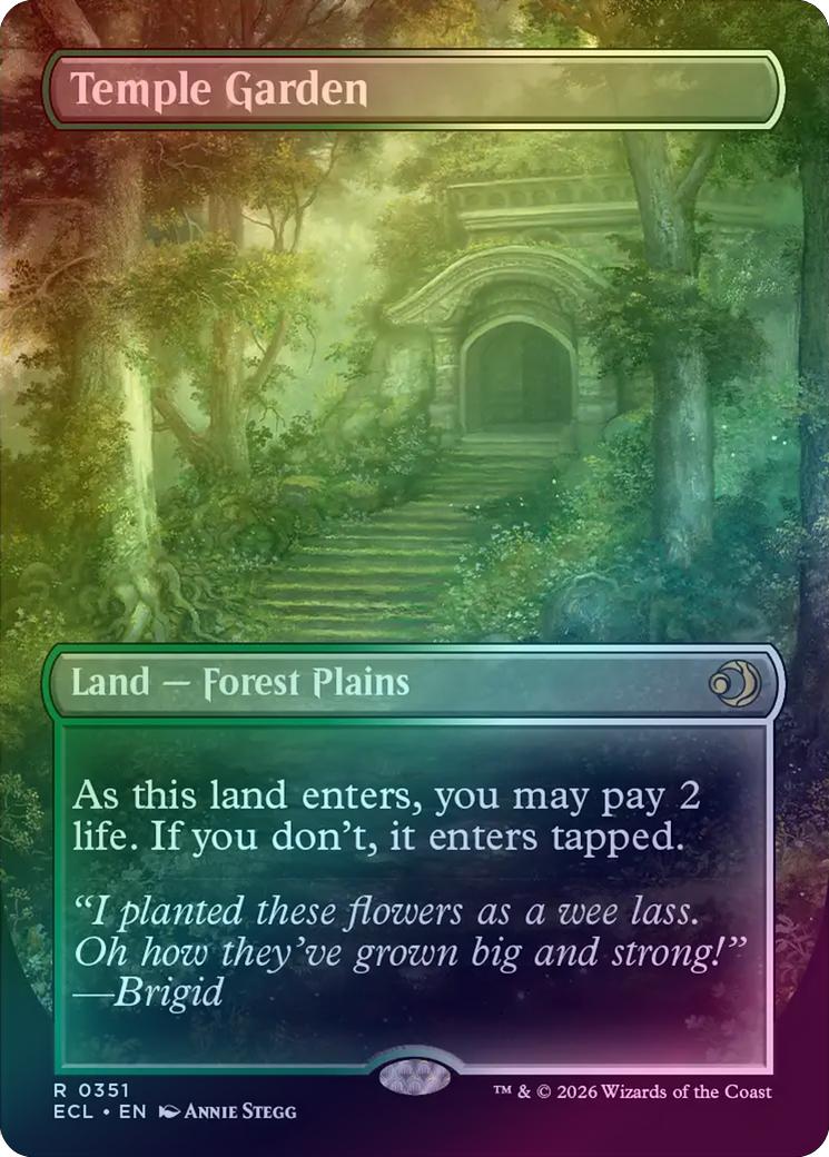Temple Garden // Temple Garden - Borderless (Foil) (ECL)