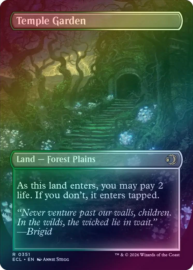Temple Garden // Temple Garden - Borderless (Foil) (ECL) - Image 2