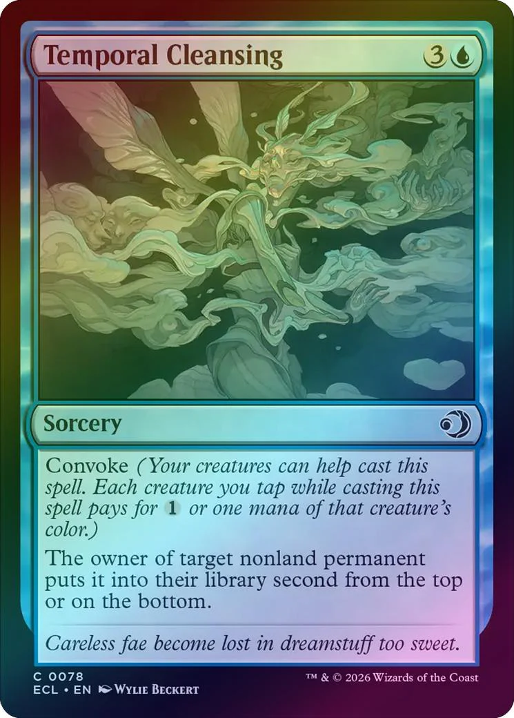 Temporal Cleansing (Foil) (ECL)
