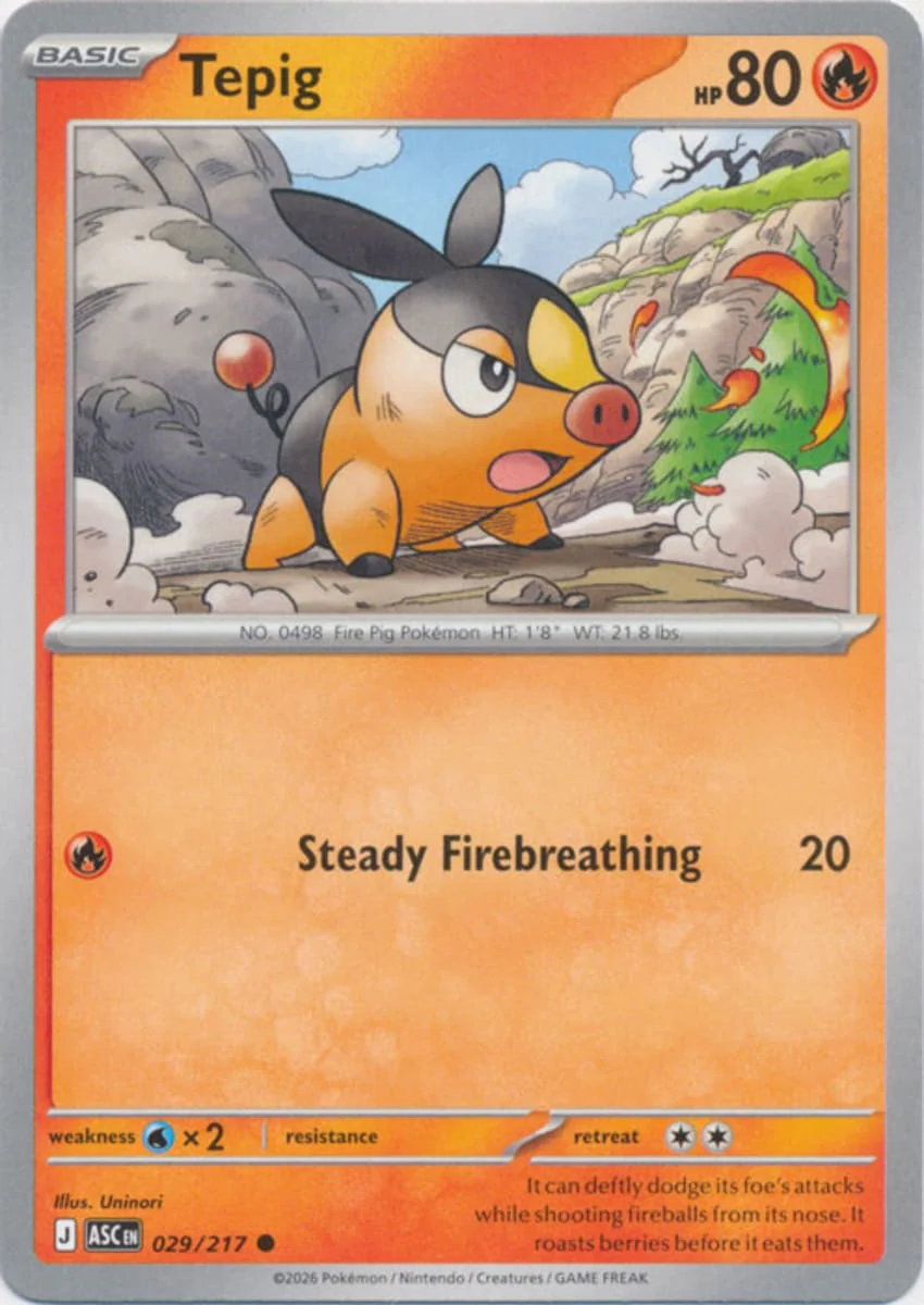 Tepig - 029/217 - Common