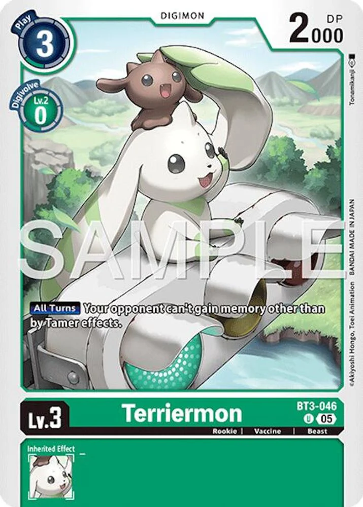Terriermon (Block 5 Reprint) - BT3-046 - Uncommon
