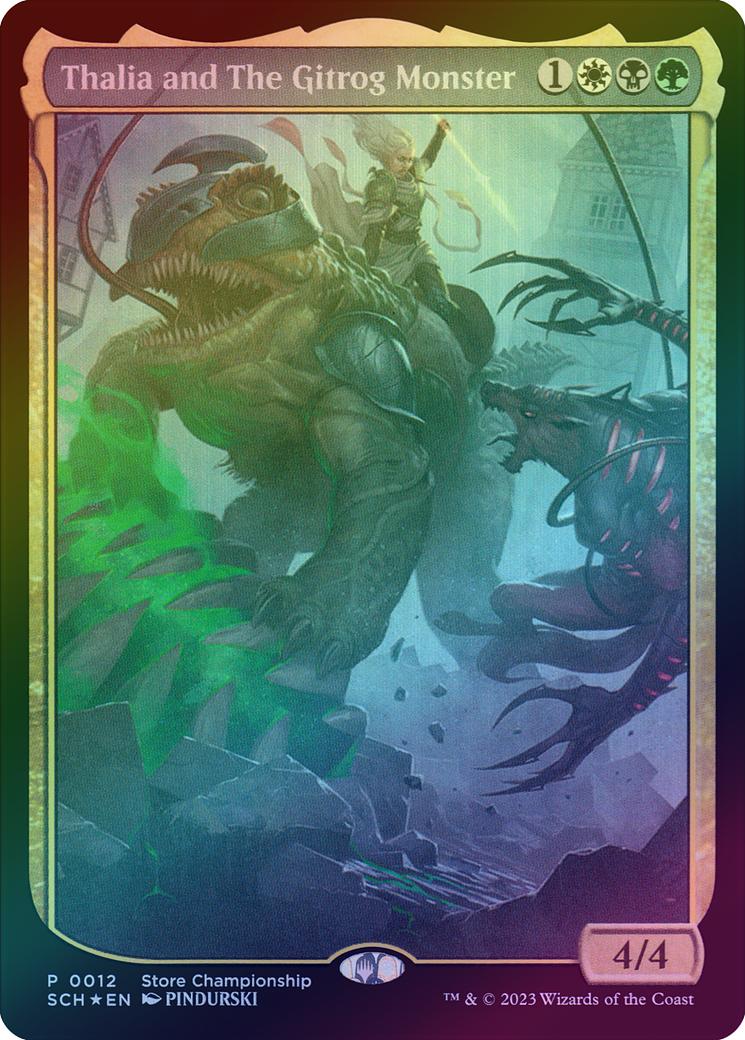 Thalia and The Gitrog Monster - Store Championship Promo (Foil) (SCH)