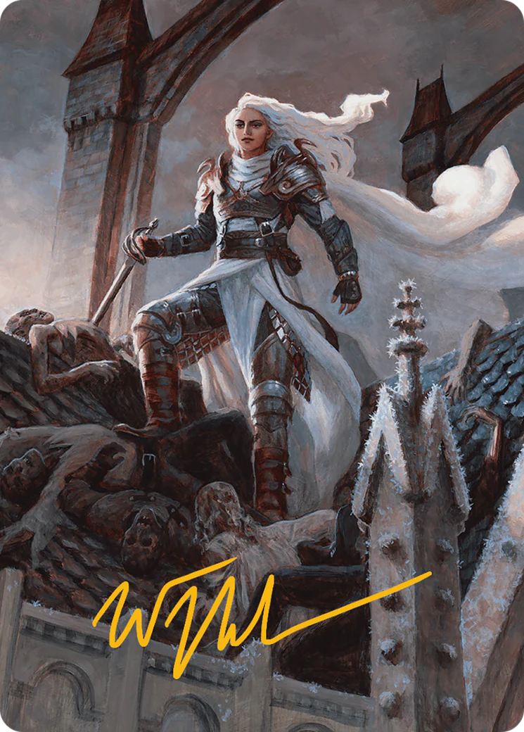 Thalia, Heretic Cathar - Art Series (Gold-Stamped Signature) (AINR)