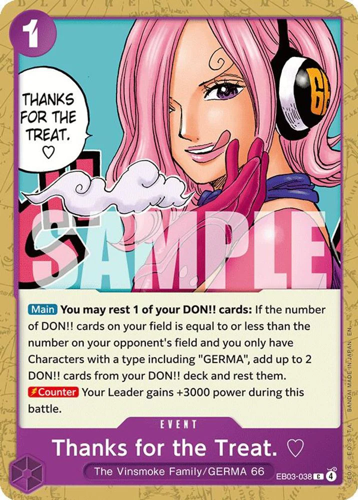 Thanks for the Treat. - EB03-038 - Common