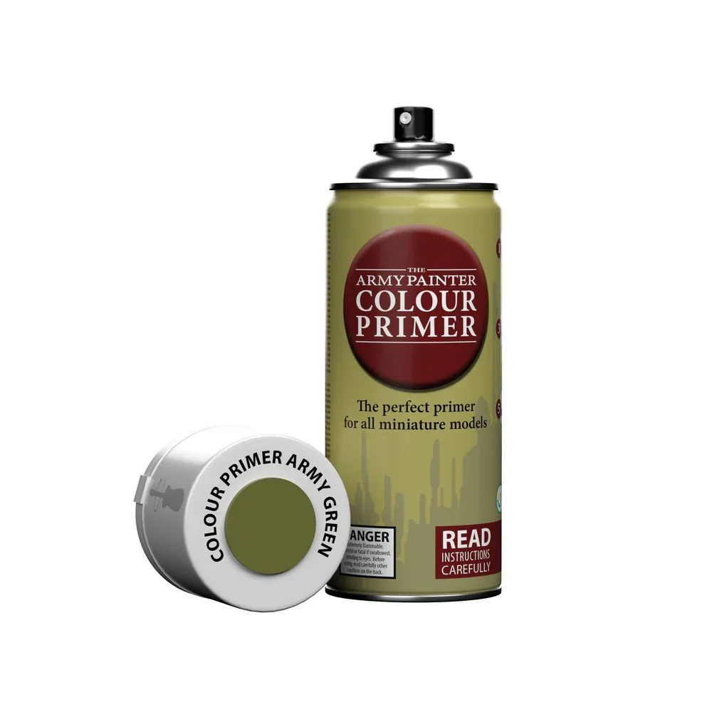 The Army Painter - Aerosol Colour Primer - Army Green [CP3005] (400ml)