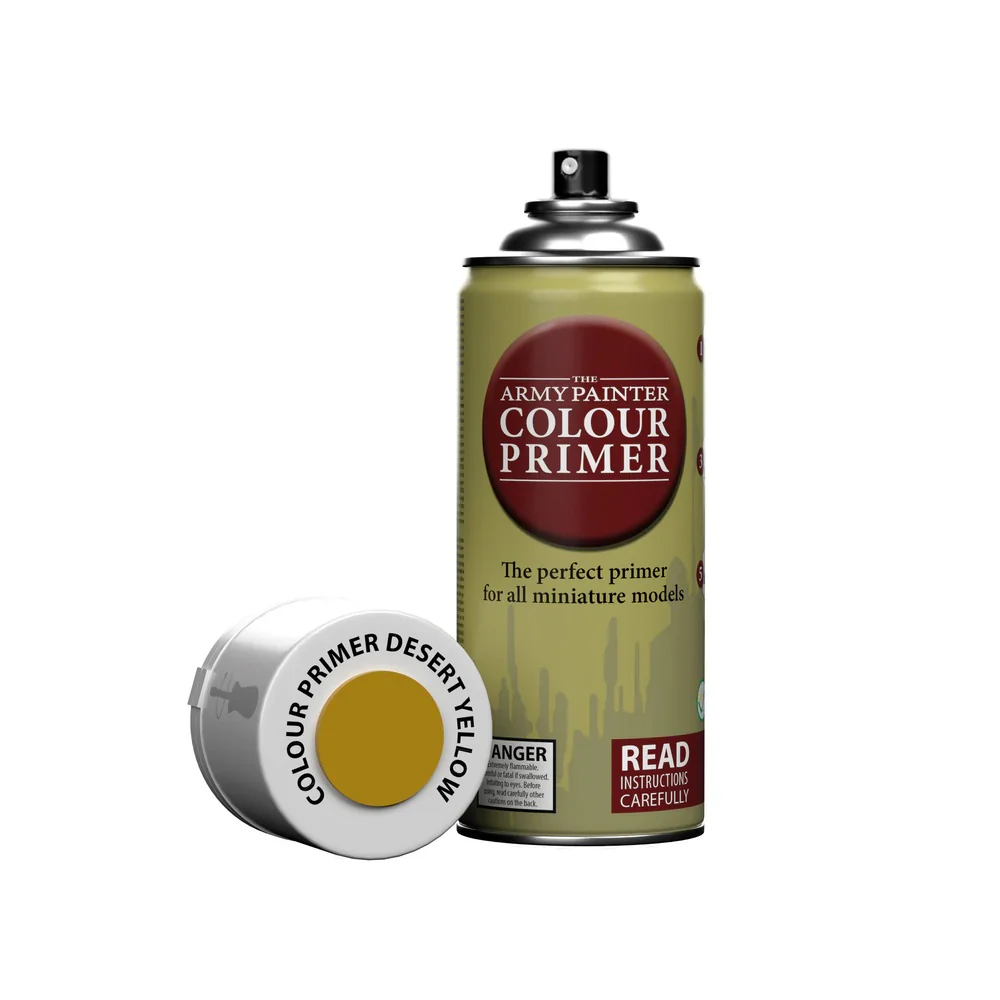 The Army Painter - Aerosol Colour Primer - Desert Yellow [CP3011] (400ml)