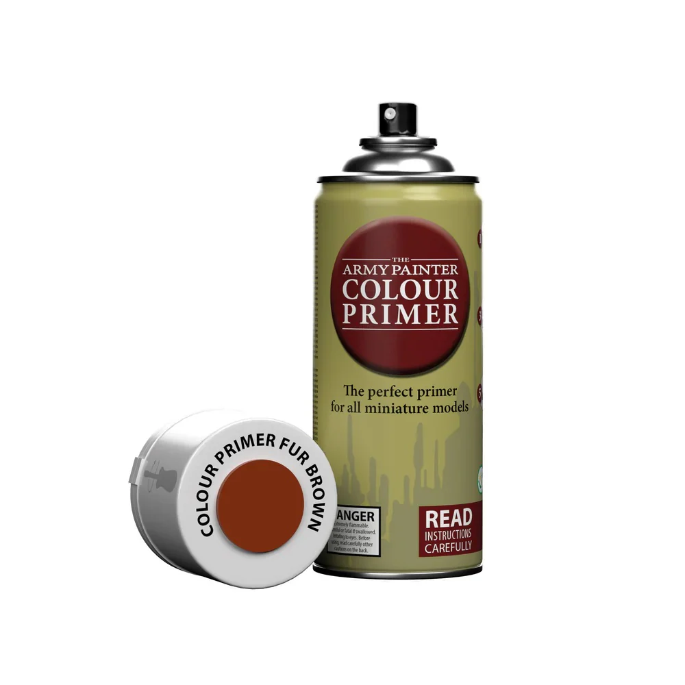 The Army Painter - Aerosol Colour Primer - Fur Brown [CP3016] (400ml)