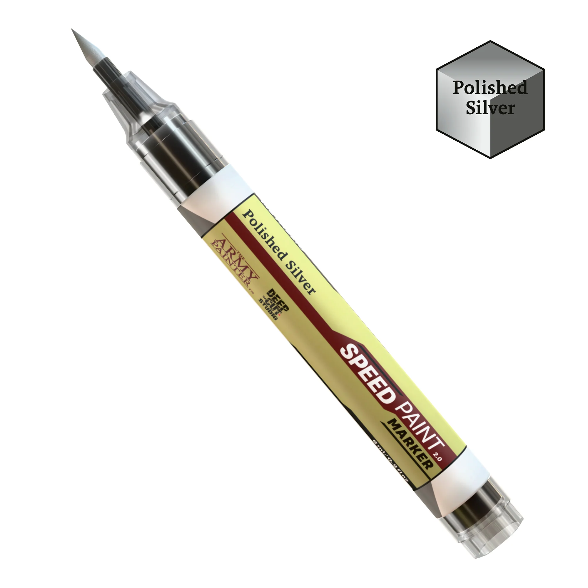 The Army Painter - Speedpaint Markers - Polished Silver [SM1017]