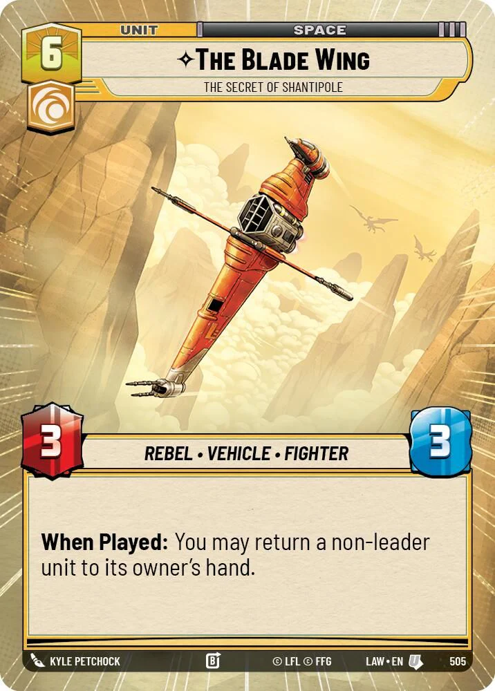 The Blade Wing - The Secret of Shantipole (Hyperspace) - 505 - Uncommon