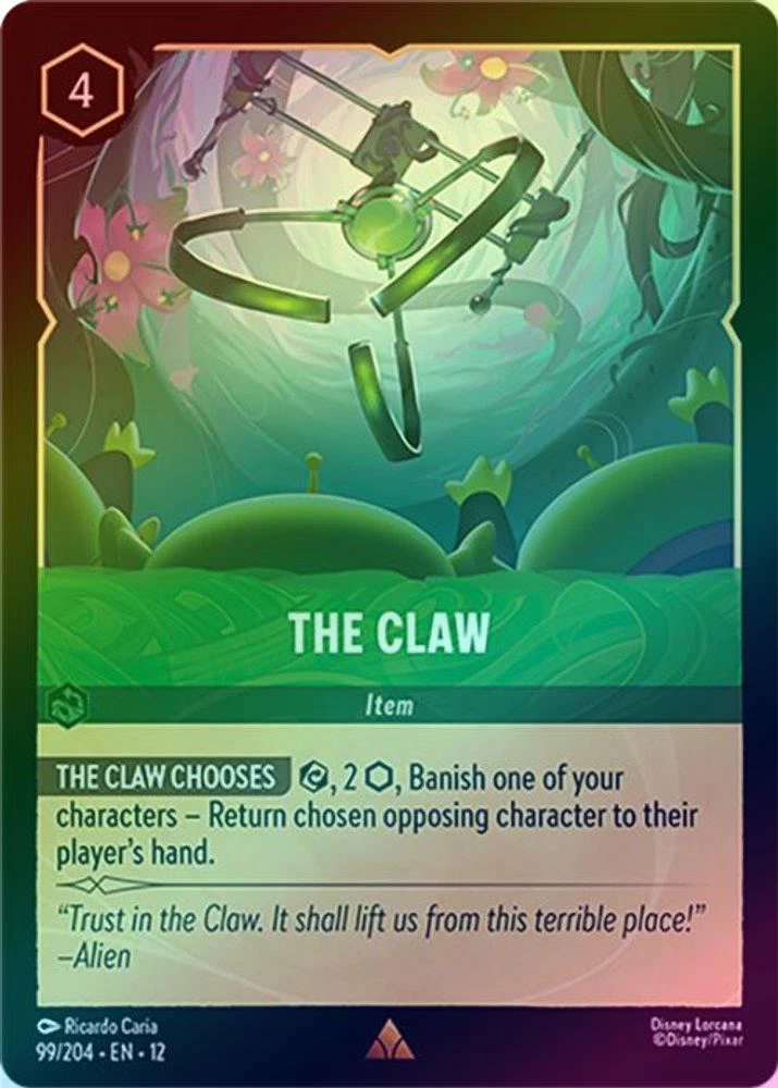 The Claw - 99/204 - Rare (Foil)