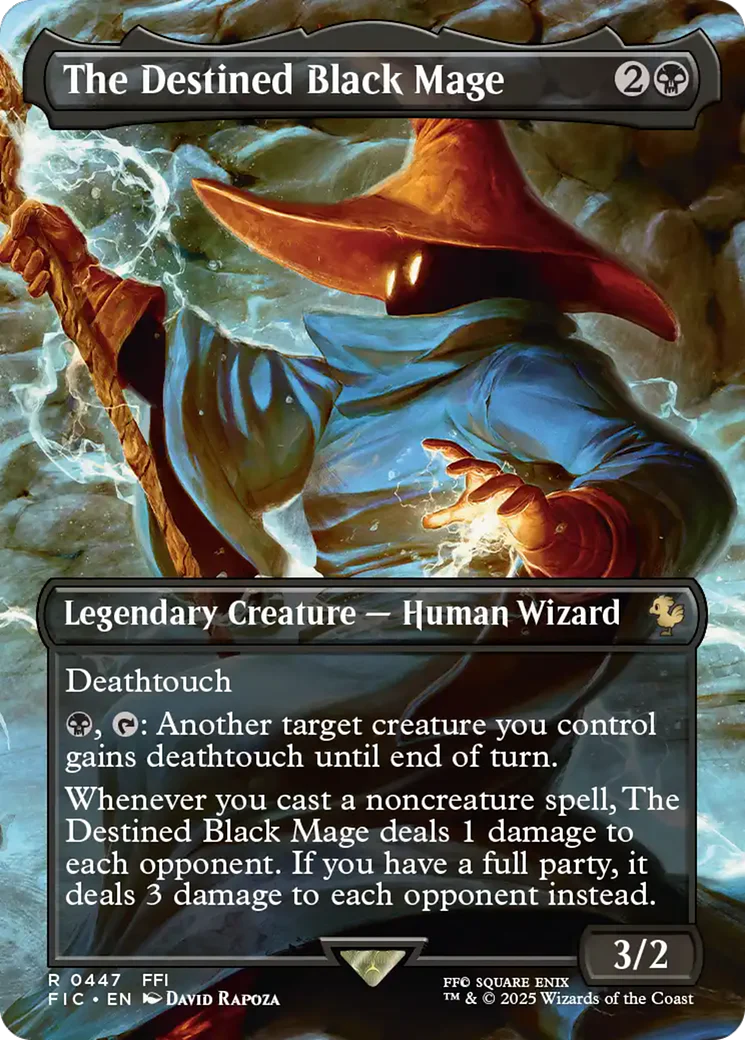 The Destined Black Mage - Borderless (FIC)