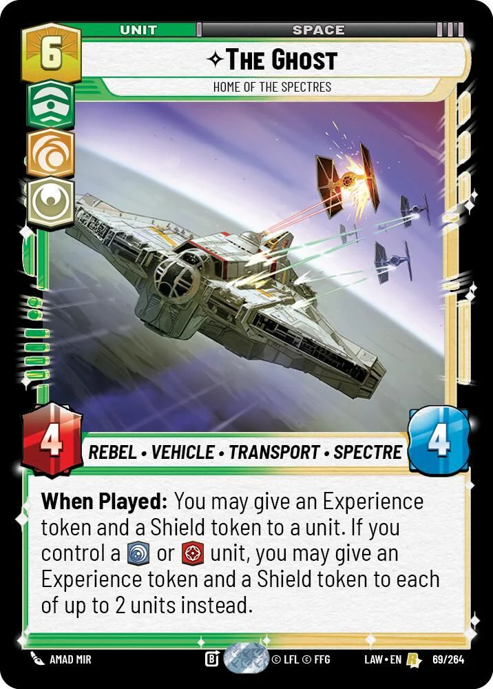 The Ghost - Home of the Spectres - 69/264 - Rare