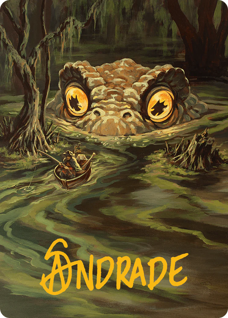 The Gitrog Monster - Art Series (Gold-Stamped Signature) (AINR)