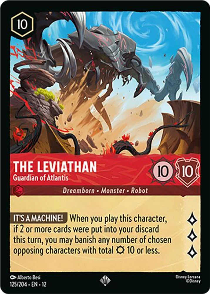 The Leviathan (Guardian of Atlantis) - 125/204 - Super Rare