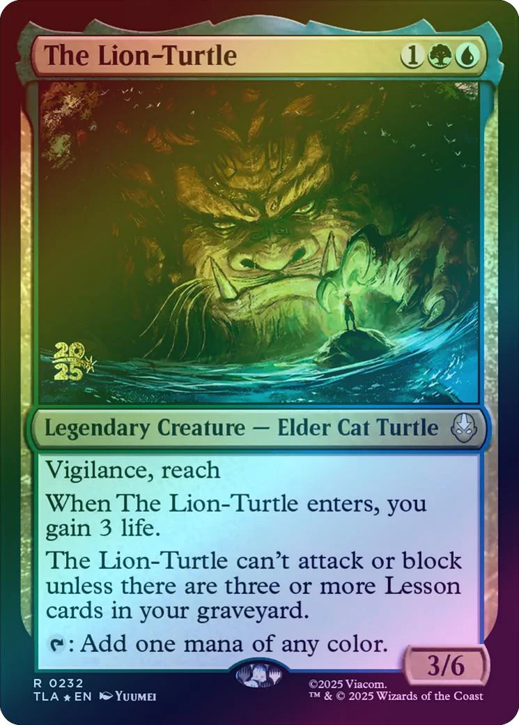 The Lion-Turtle - Prerelease Promo (Foil) (PTLA)