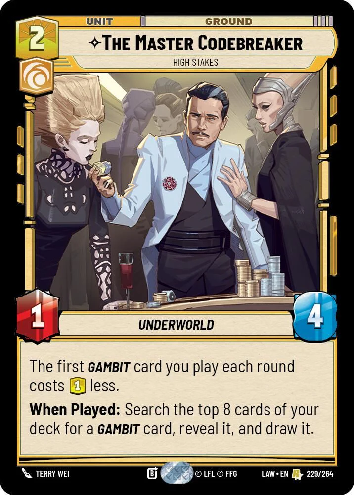 The Master Codebreaker - High Stakes - 229/264 - Rare