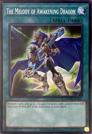 The Melody of Awakening Dragon (Unlimited Misprint) - SDWD-EN022 - Common - Unlimited
