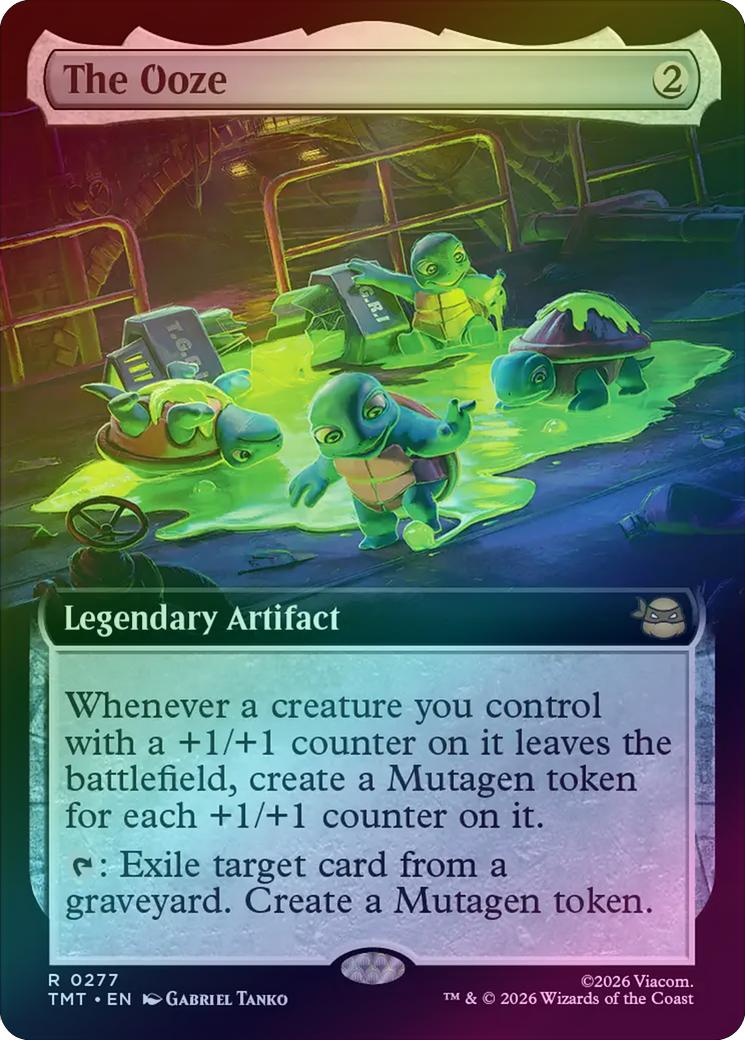 The Ooze - Extended Art (Foil) (TMT)