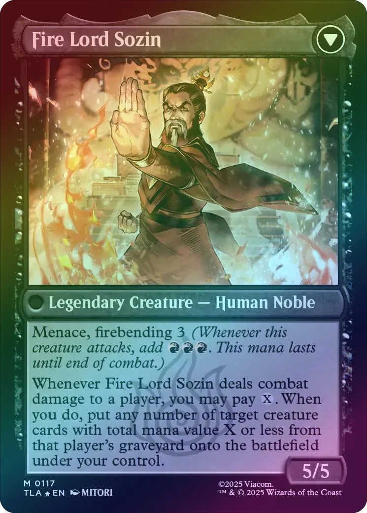 The Rise of Sozin // Fire Lord Sozin - Prerelease Promo (Foil) (PTLA) - Image 2