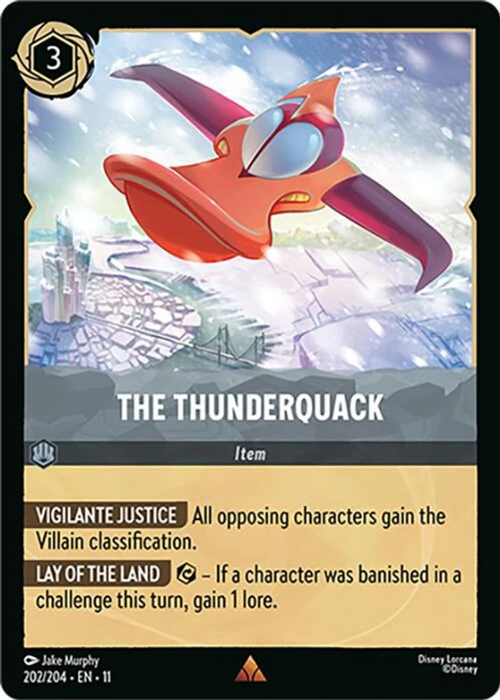 The Thunderquack - 202/204 - Rare