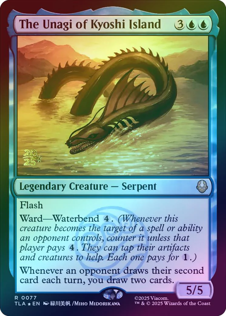The Unagi of Kyoshi Island - Prerelease Promo (Foil) (PTLA)