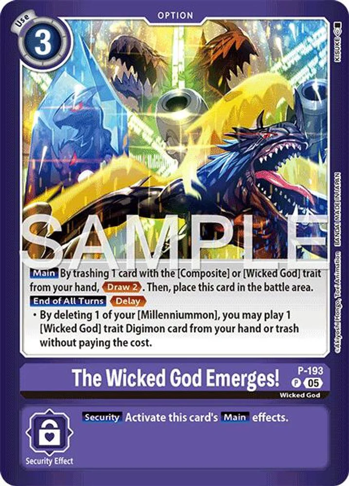 The Wicked God Emerges! - P-193 - (LM07) - Promo