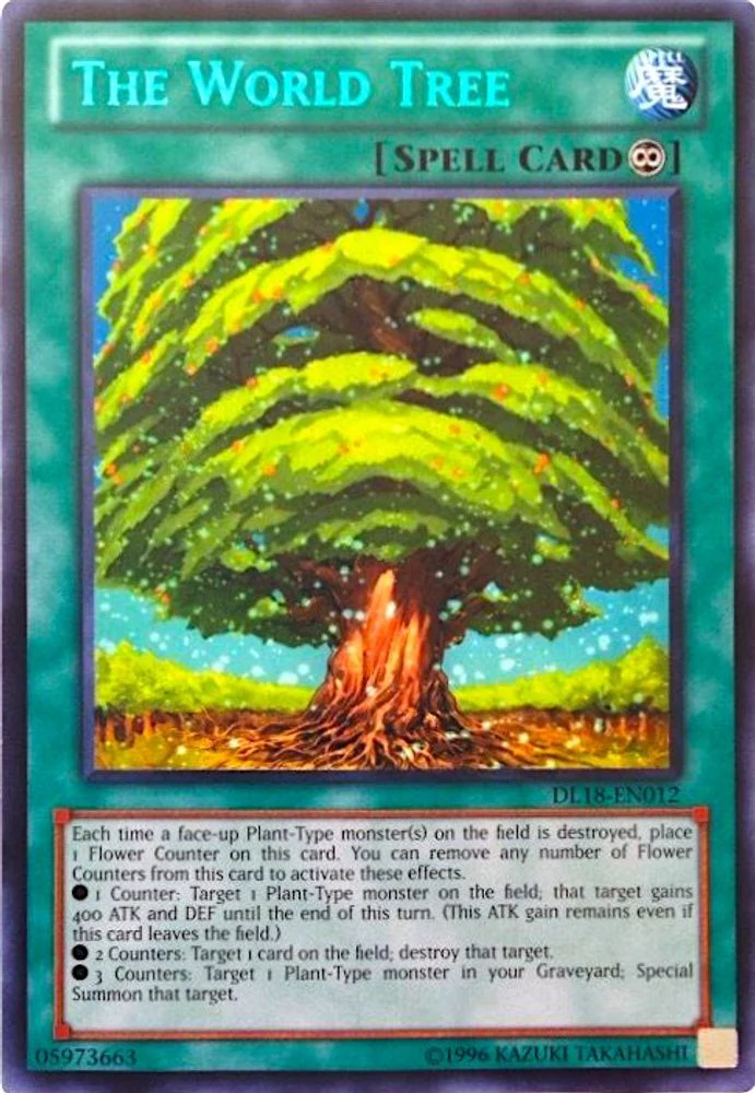 The World Tree (Green) - DL18-EN012 - Rare