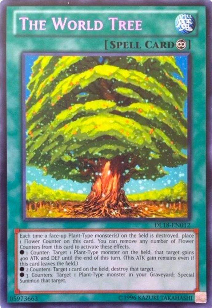 The World Tree (Purple) - DL18-EN012 - Rare
