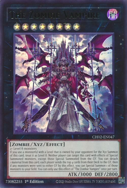 The Zombie Vampire - CH02-EN047 - Ultra Rare - 1st Edition