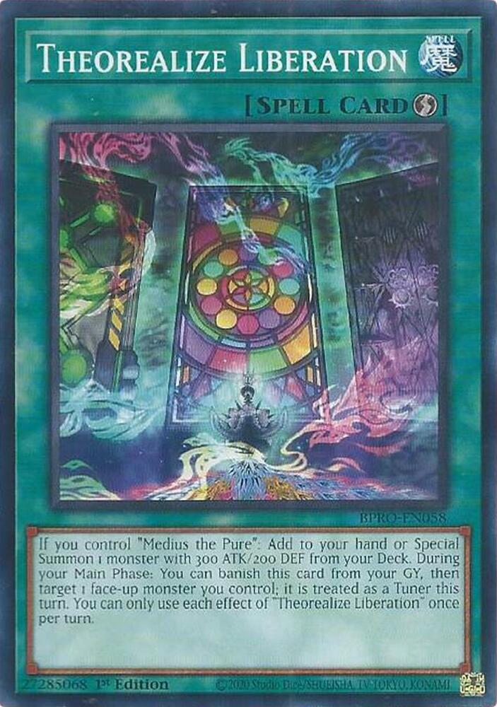 Theorealize Liberation - BPRO-EN058 - Common - 1st Edition