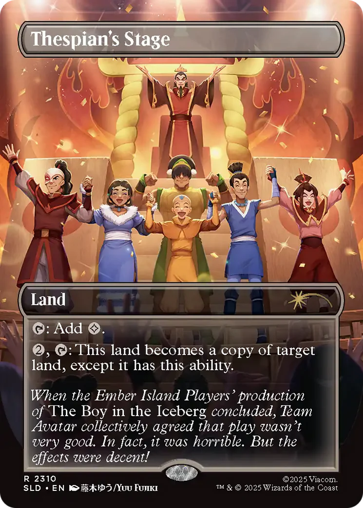 Thespian's Stage - ATLA: The Ember Island Players (SLD)