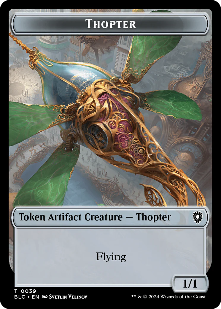 Thopter // Goblin Token (TBLC)
