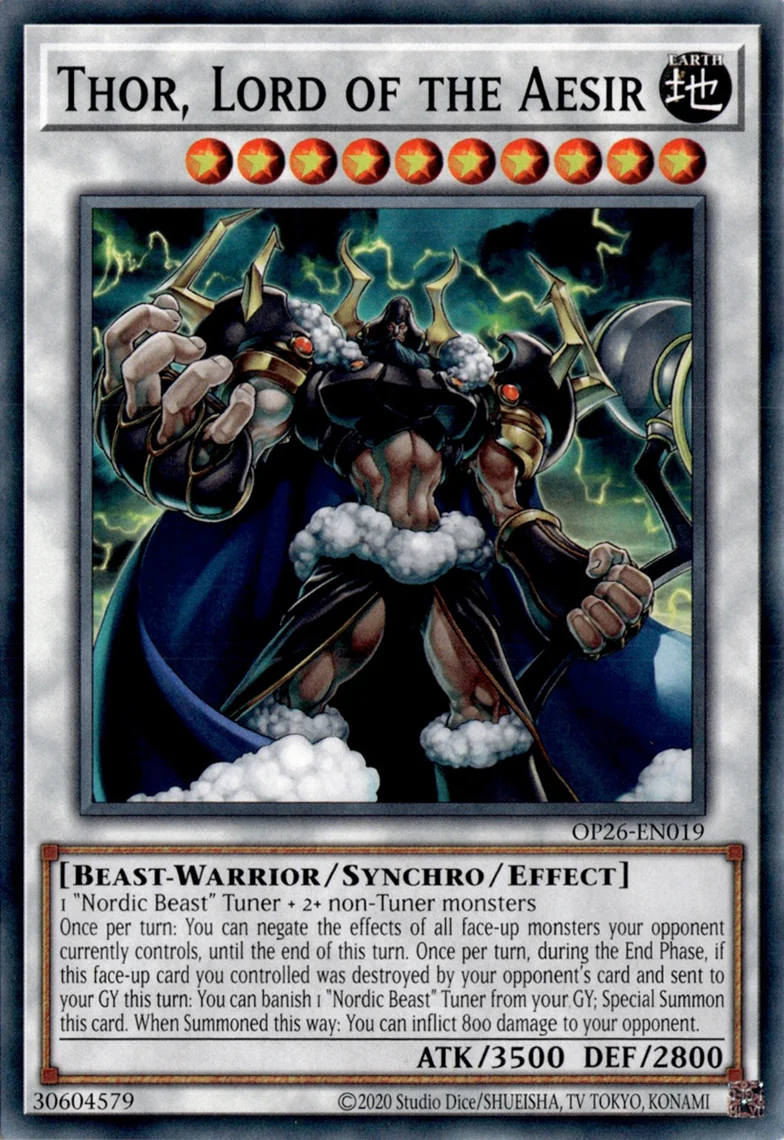 Thor, Lord of the Aesir - OP26-EN019 - Common - Unlimited