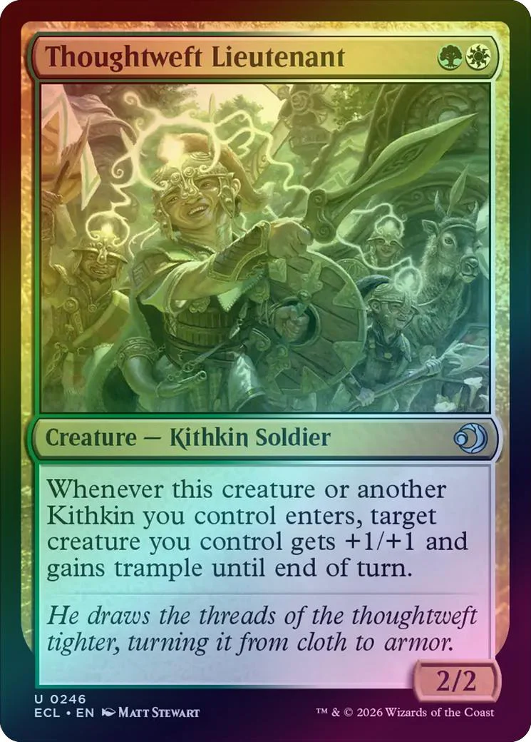 Thoughtweft Lieutenant (Foil) (ECL)