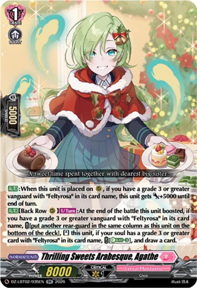 Thrilling Sweets Arabesque, Agathe - DZ-LBT02/035EN - Double Rare