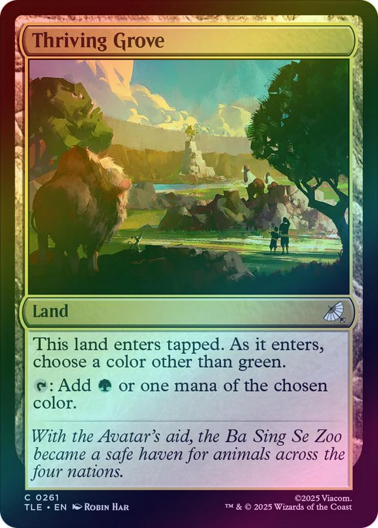 Thriving Grove (Foil) (TLE)