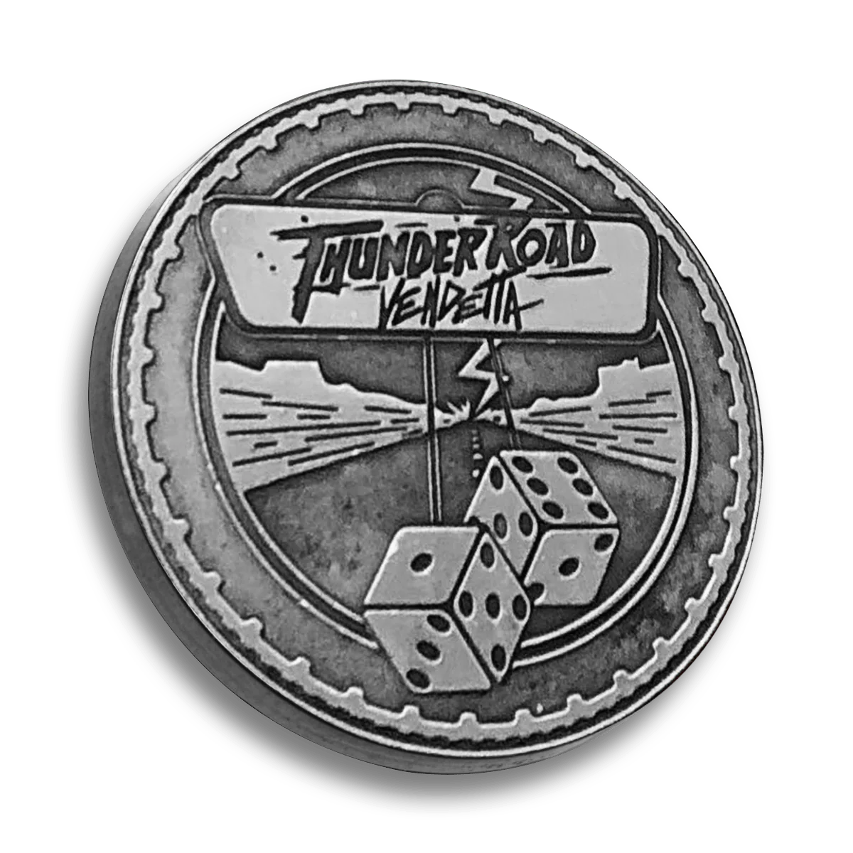 Thunder Road: Vendetta - Metal Coin