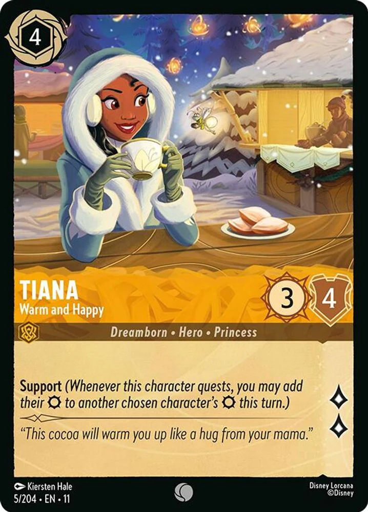 Tiana (Warm and Happy) - 5/204 - Common