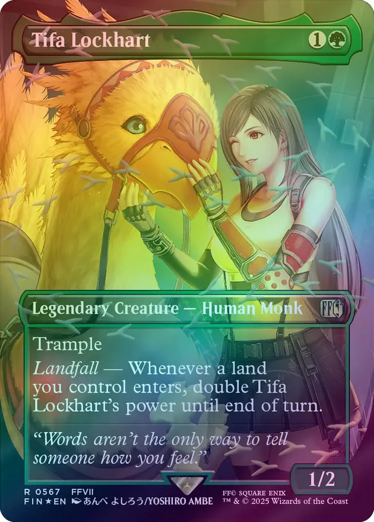 Tifa Lockhart - Borderless (Chocobo Track Foil) (FIN)