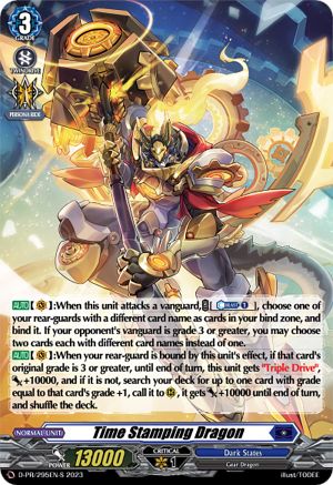 Time Stamping Dragon (Foil) - D-PR/295EN-S - Promo
