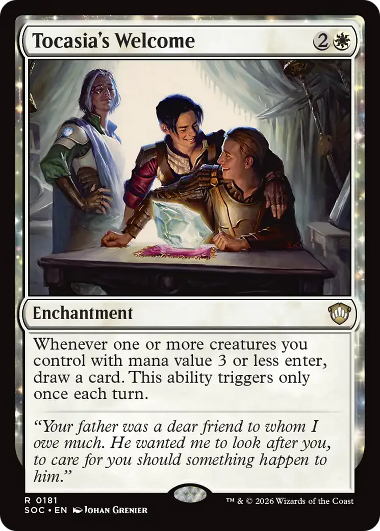 Tocasia's Welcome (SOC)