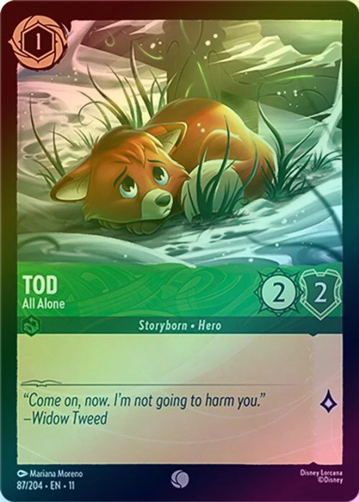 Tod (All Alone) - 87/204 - Common (Foil)