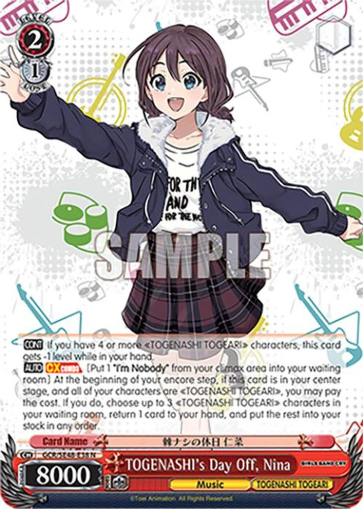 TOGENASHI's Day Off, Nina - GCR/SE48-E38N - Normal